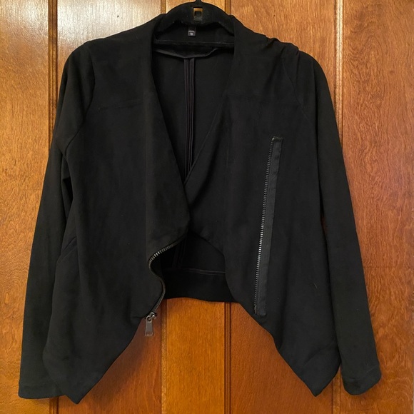 Faux suede jacket - Picture 1 of 2